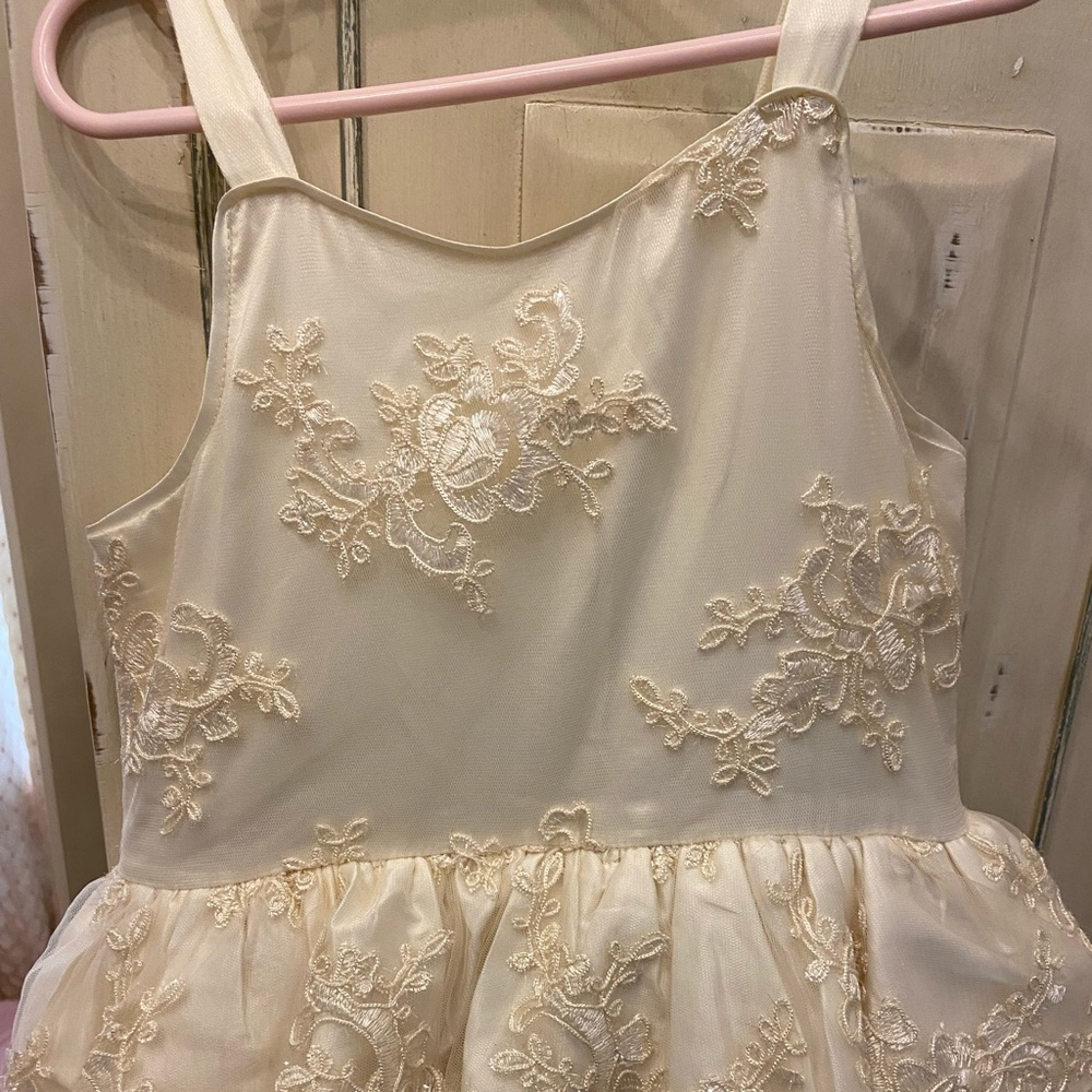Chasing fireflies flower girl or communion dress